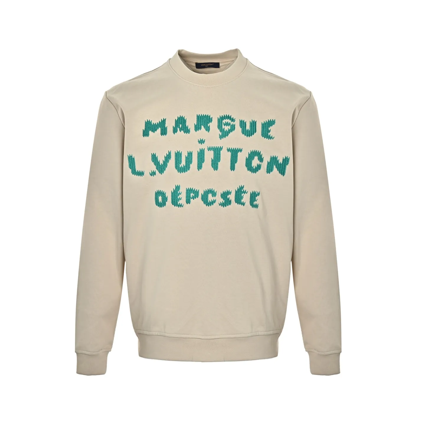 Louis Vuitton/Louis Vuitton embroidered logo crew neck sweatshirt